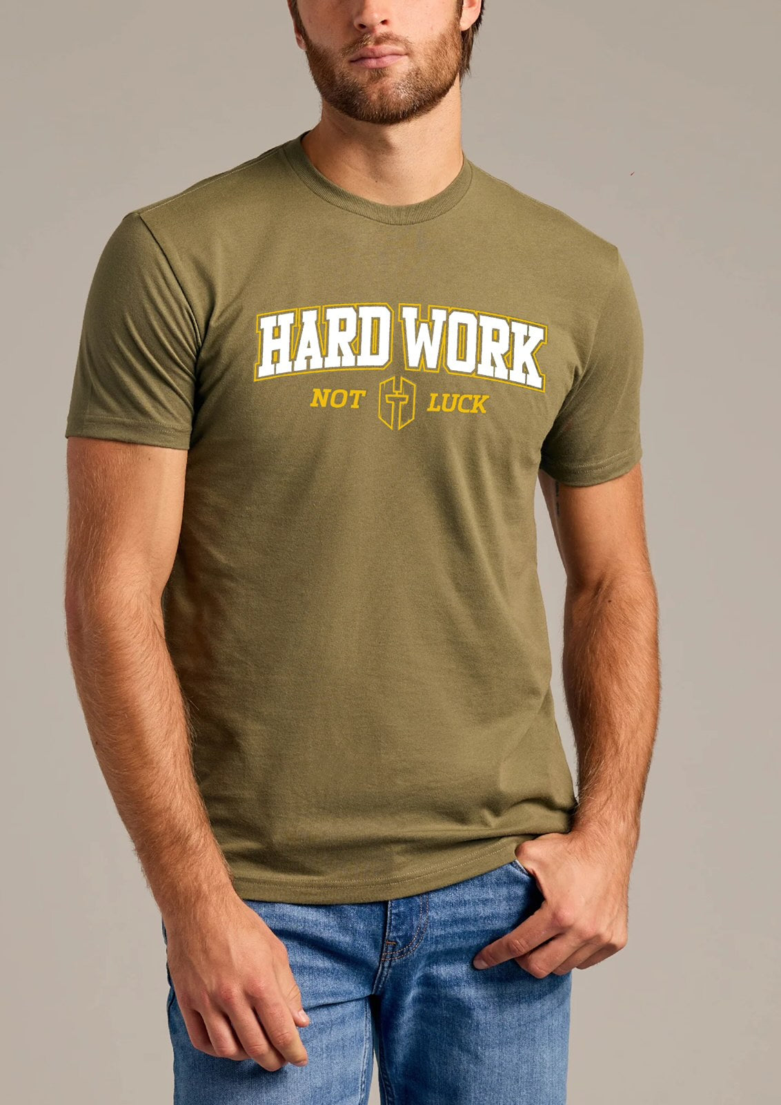 Hard Work, Not Luck tee