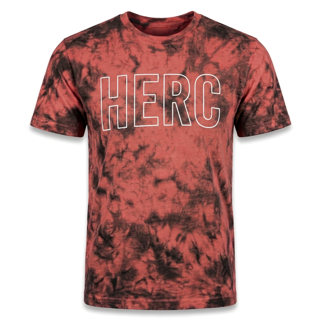 Black Dye Coral with White outline