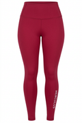 AI-edited red HERC Leggings visualization.