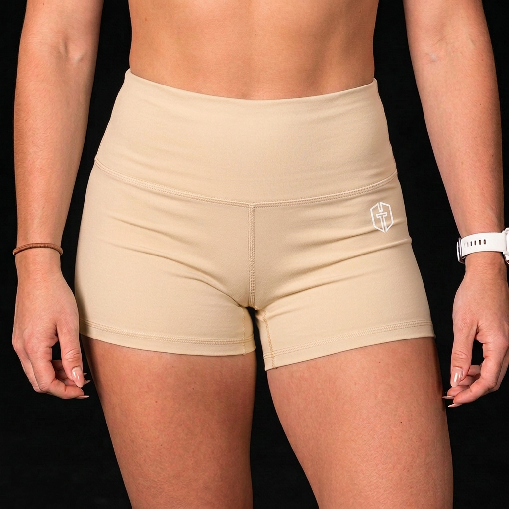 Lighter tan HERC shorts preview