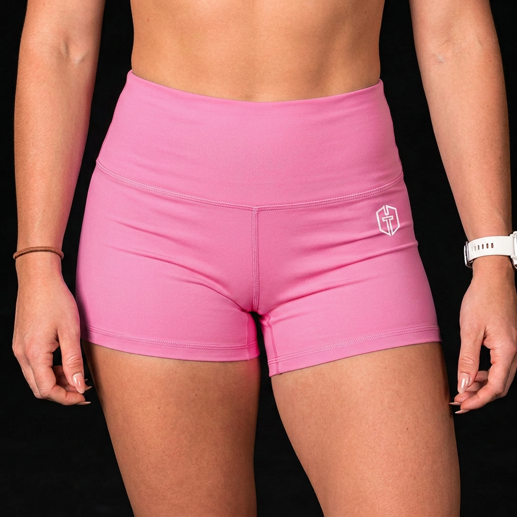 Pink shorts preview