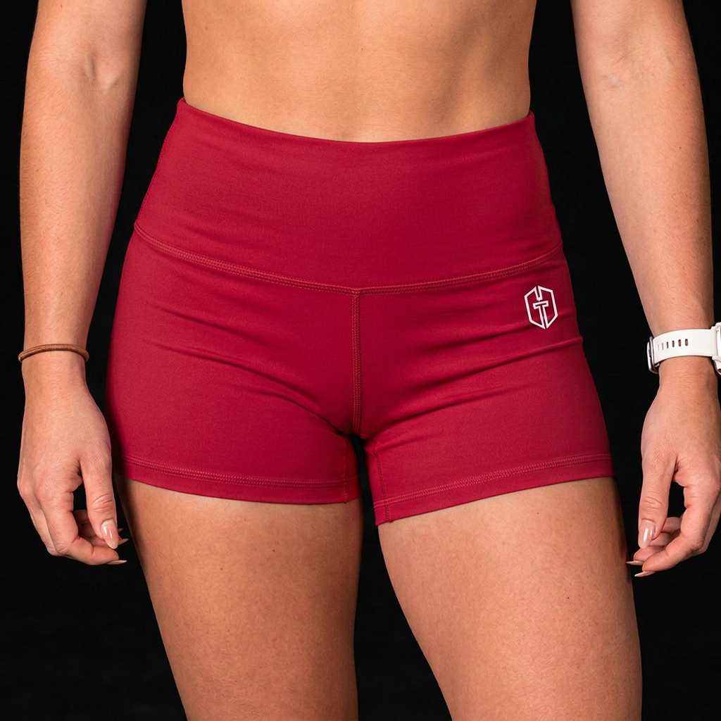 Red shorts preview